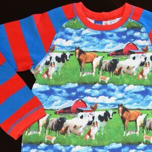 Nieman Marcus Molo Boys girls Size EU 128/ US 8 Farm dog T-Shirt